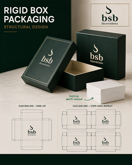 Rigid Box Packaging by BSB Innovations